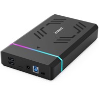 INATECK Kućište za disk RGB, 3.5", USB 3.0, SATA HDD/SSD